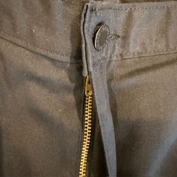 NWOT Dickies Casual Flat Front Core Work Pants Black Straight Leg Size 42 - Picture 5 of 10